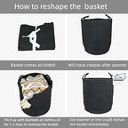 Woven Cotton Rope Laundry Basket - Image 7