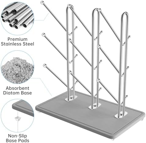 NiHome Baby Bottle Drying Rack - Image 2