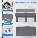 UNEEDE Baby Bath Kneeler & Elbow Pad Set, 1.5" Thick Memory Foam Bath Mat - Image 5