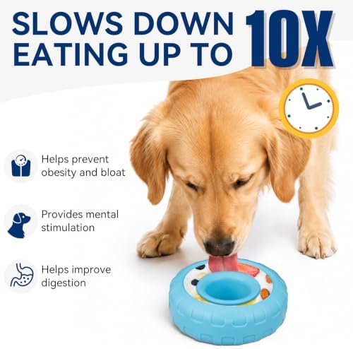 Dog Enrichment Lick Bowl, Bestalk Slow Feeder Lick Mat - Image 2