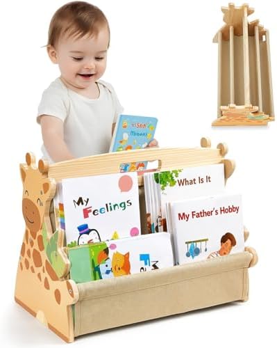 Toddler Bookshelf Double-Sided by Unknown