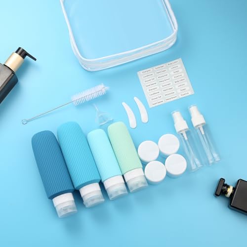 Mrsdry 16 Pack Travel Bottles for Toiletries, Large 6oz Silicone Travel - Image 6