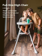 HARPPA Caspio Lite High Chair, Convertible Baby Feeding Chair - Image 5