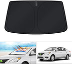 KUST Windshield Sun Shade for 2012-2016 2017 2018 Nissan Versa Accessories by KUST