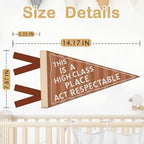 Western Nursery Decor, This Is a High Class Place Act Respectable - Image 7
