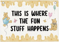 Long Live Playtime Banner Playroom Wall Decor by WXUMTM
