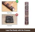 Floor Mat for Home 4×6ft, Easy Clean Plastic Rug-Like Pattern Area Mat for - Image 6