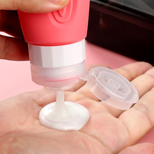 Mrsdry Travel Bottles for Toiletries, Tsa Approved 3oz Travel Size Containers - Image 4