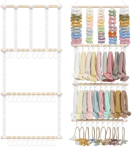 POVETIRE Headband Holder Hair Bows Organizer by POVETIRE