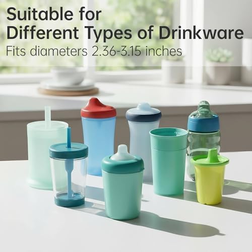 NiHome 2 Pcs Silicone Tumbler Handle - Image 2