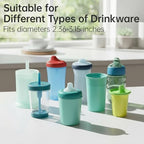 NiHome 2 Pcs Silicone Tumbler Handle - Image 2