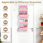 Over the Door Organizer, 4 Large Pocket Hanging Storage - Image 3