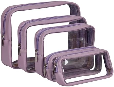 Remobia Hicol TSA Approved 5-Piece Diaper Bag Organizer Pouch Set Clear by Remobia+Hicol