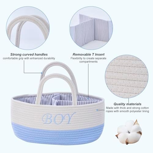 DUHEL Diaper Caddy Organizer - Image 3