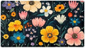 Shower Mat Non Slip 26.8 x 15.1 Inches, Flowers Florals Bathtub Mat Shower by Anna+Cowper