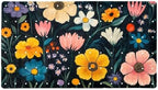 Shower Mat Non Slip 26.8 x 15.1 Inches, Flowers Florals Bathtub Mat Shower by Anna+Cowper
