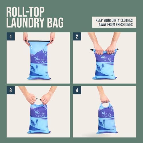 TRIPPED Travel Gear Large Compression Packing Cubes 7-Piece Set - Image 6