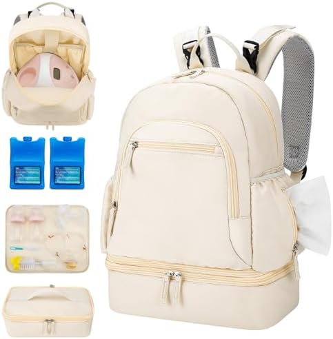 GDNasist Breast Pump Backpack Compatible by GDNasist