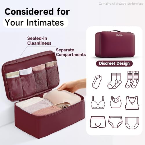OlarHike 9 Set Packing Cubes for Travel, Gifts for Women Mom, Anti-Tearing - Image 5