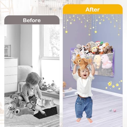 Large Corner Stuffed Animal Storage - Image 3