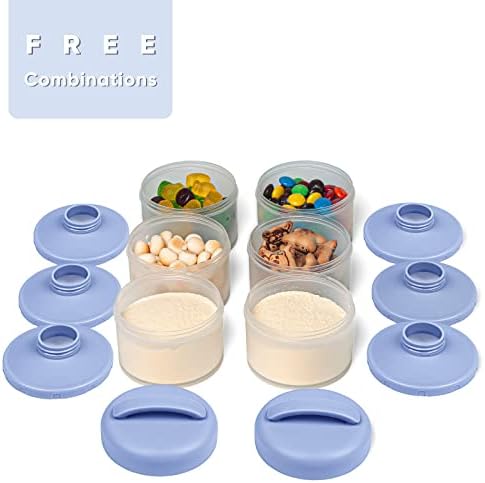Termichy Stackable Formula Dispenser Portable: Milk Powder Container to go - Image 3
