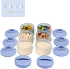 Termichy Stackable Formula Dispenser Portable: Milk Powder Container to go - Image 3