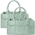 Cute Castle 2 Pack Diaper Caddy Organizer by Cute+Castle