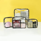 LETGO Clear Makeup Bag, Portable Travel Toiletry Bags - Image 7