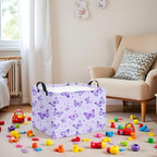 Rectangular Baby Girl Basket Kids Baby Storage Basket Storage Bin Organizer Box - Image 3