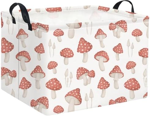 Rectangular Kids Basket Baby Girl Basket Fabric Storage Bin Organizer Box Room by HIYAGON