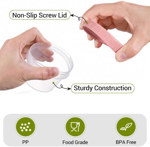 DEMORA 4 oz Plastic Food Containers - Image 7