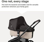Bugaboo Mosquito Net for Fox, Donkey & Kangaroo Strollers – Soft Mesh Insect - Image 3