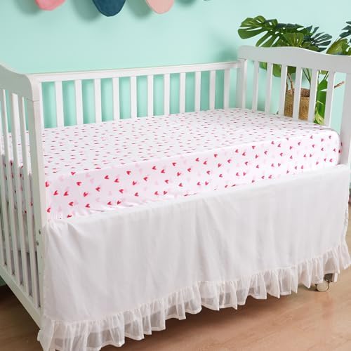 david's kids 3 Pack Fitted Crib Sheets, Ultra Soft Breathable Comfortable Baby - Image 3