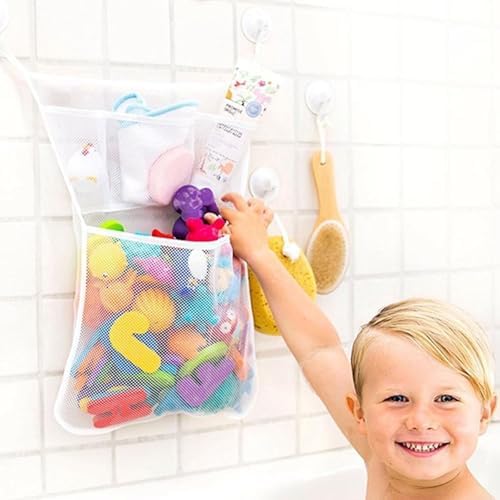 Bathtub Bath Toy Storage Net Shower Bath Toy Holder Organizer - Image 5