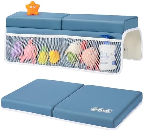 URMYWO Bath Kneeler and Elbow Rest Pad Set, 1.5-Inch Thick Memory Foam Pads by URMYWO