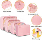 BAGAIL 8 Set Packing Cubes Luggage Packing Organizers - Image 4