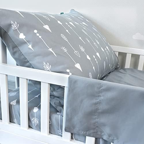 Biloban 3-Piece Toddler Sheet Set Microfiber, Toddler Bedding Set - Image 5