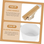 IMIKEYA Plastic Water Ladle Bath Ladle Dipper Spoons Bathroom Hair Washing - Image 3