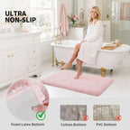 ILANGO Bathroom Rugs 24" × 17", Extra Soft Absorbent Microfiber Bath Rugs - Image 6