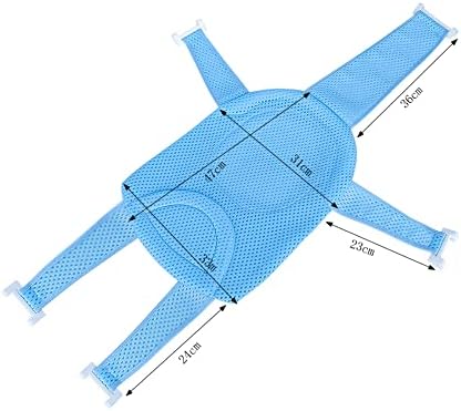 Baby Bath Seat Support Net Newborn Bath Cushion Pad Anti-Slip Infant Bathtub - Image 5