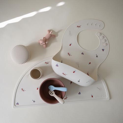 mushie Silicone Placemat for Kids | BPA-Free Non-Slip Design - Image 2