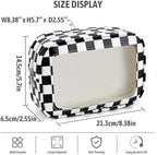YOPCDJ 3PCS Clear Toiletry Bag, TSA Approved Travel Makeup Pouch - Image 3