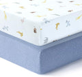 Dreamology 100% Cotton Jersey Standard Crib Sheets by DREAMOLOGY