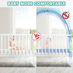 Crib Tent - Crib Net to Keep Baby in, Stop Baby from Climbing Out of Crib - Image 5