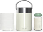 11oz Stainless Steel Breast Milk Cooler, 360° Cooling Gel Ring, 14-Hour Cold by KEKHEALTH