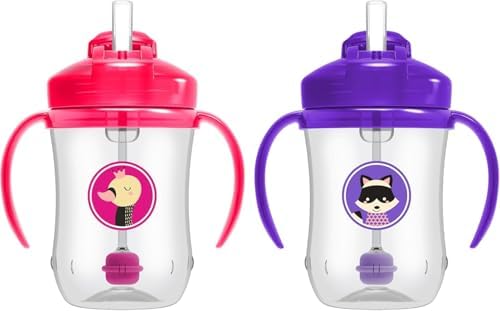 Dr. Brown's Milestones Baby's First Straw Cup, Training Cup by DrBrowns