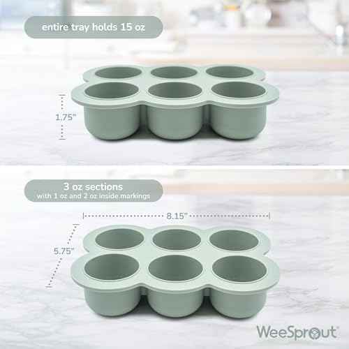 WeeSprout Silicone Freezer Tray - Image 2