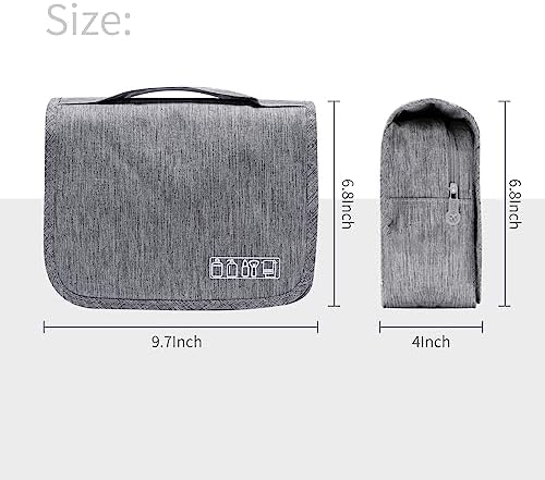Lcsmaokin Large Capacity Toiletry Bag Travel Bag - Image 3