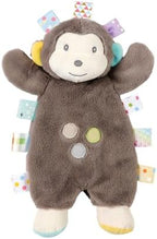 CREVENT Cozy Plush Baby Animal Head Security Blanket, Soft Monkey Lovey - Image 2