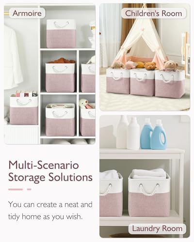 Patvingot 11-Inch Fabric Cube Storage Bins - Image 5